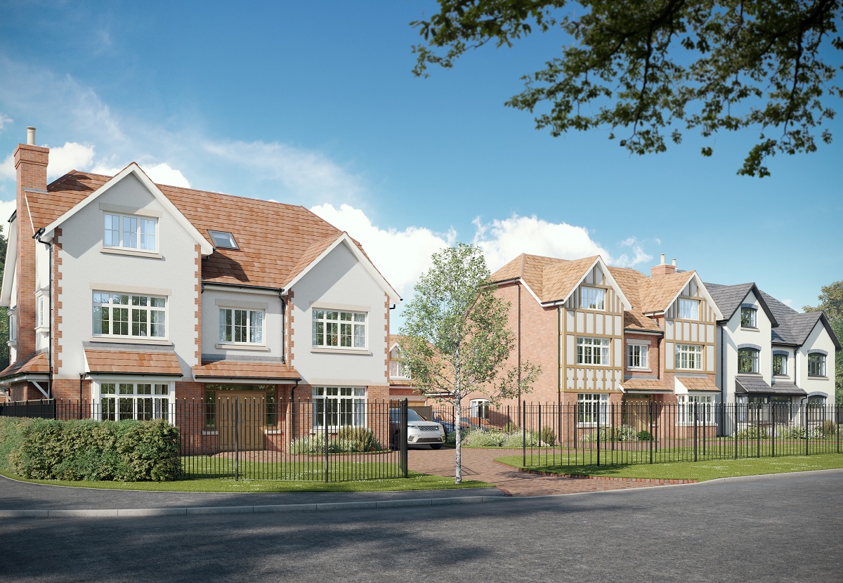 Bespoke luxury homes now for sale at Bollin Park in Wilmslow, Cheshire