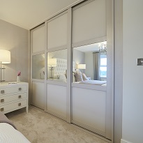 We offer a range of fitted wardrobes to choose from
