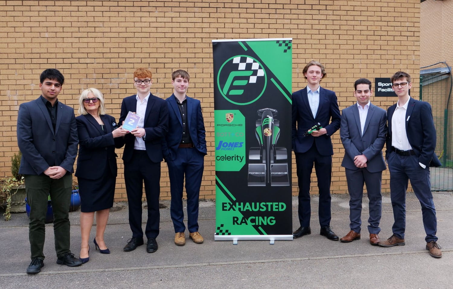 Wilmslow High School students qualify for national final of F1 design competition with help from Jones Homes