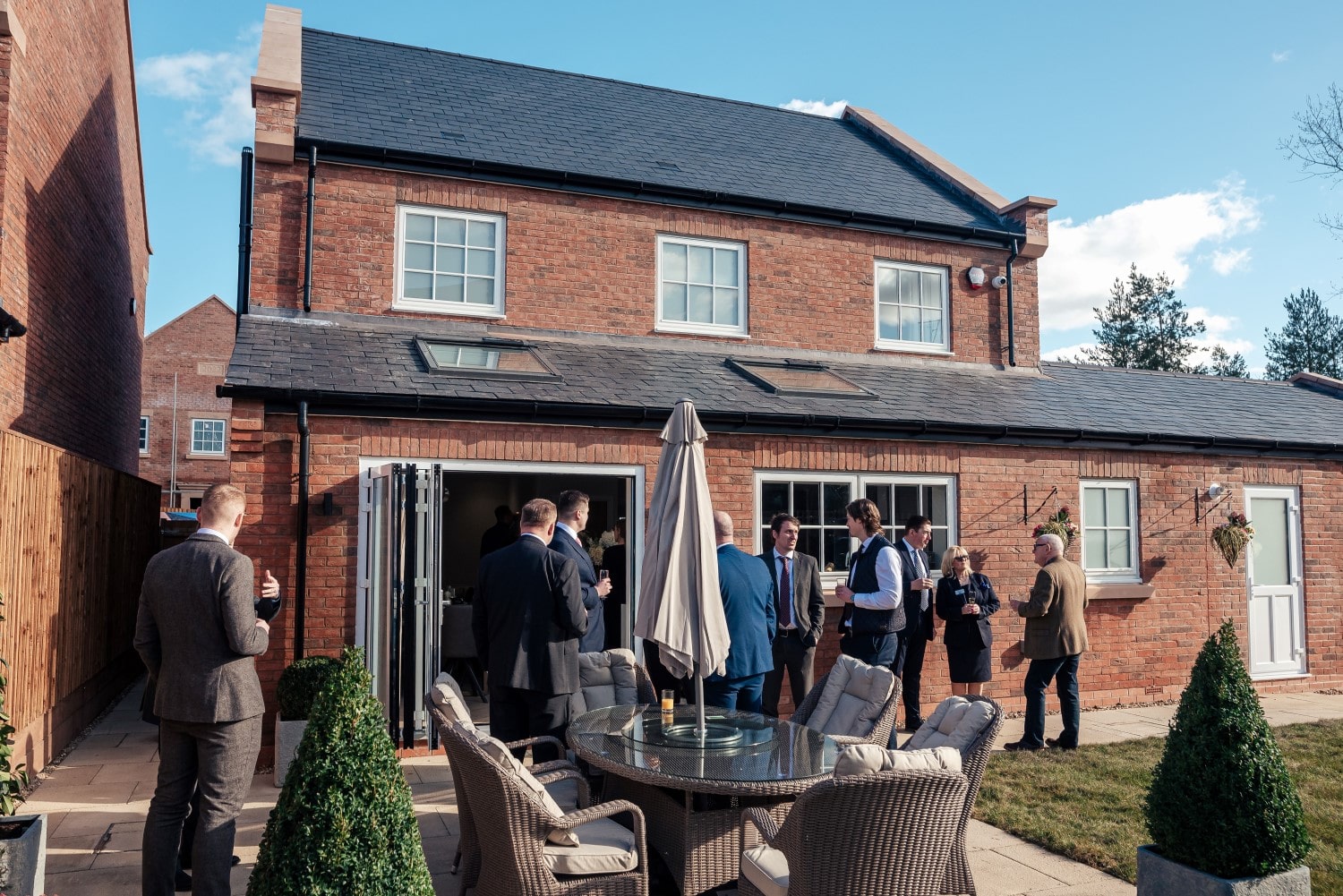 Jones Homes hosts summer garden party at Last Drop Village