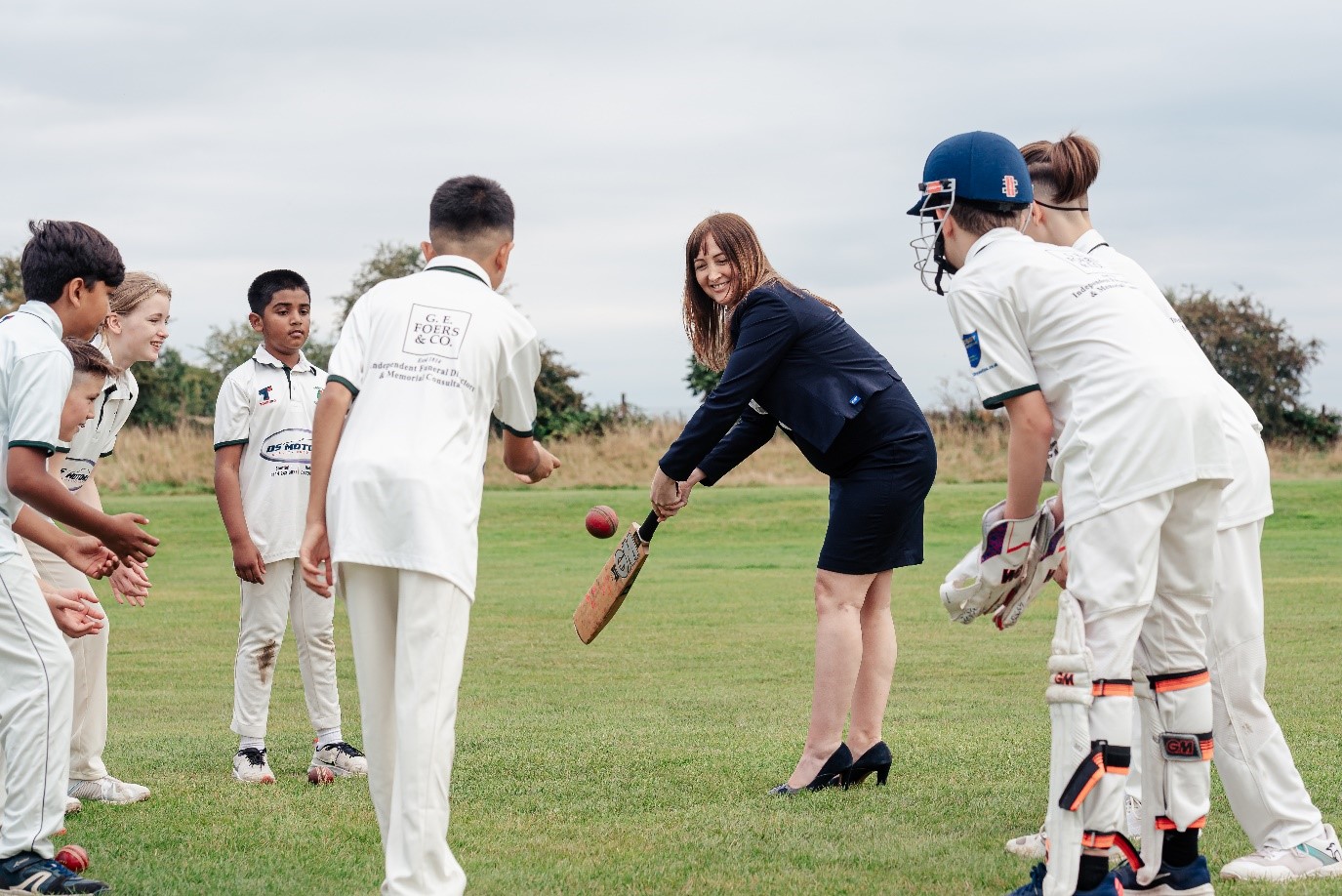 Treeton Cricket Club buys new kit with donation from Jones Homes