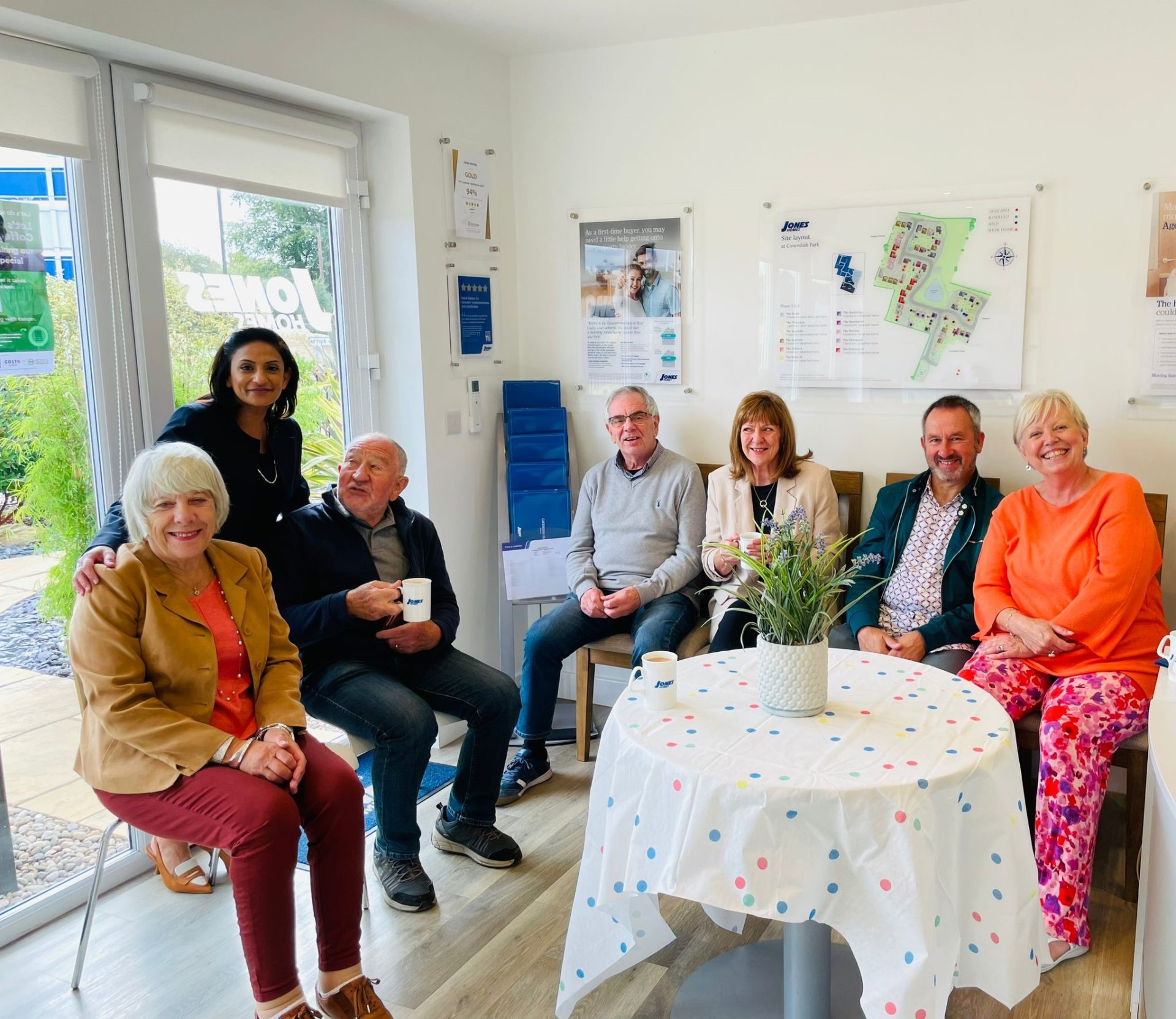 Jones Homes hosts coffee mornings to raise money for Macmillan Cancer Support