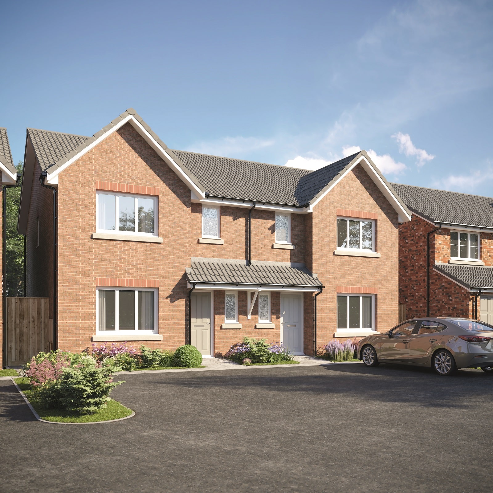 Discounted homes being built at Teasel Green in Eggborough
